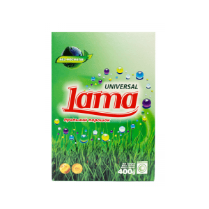 Стиральный порошок “Lama” Universal 0.4КГ Стиральный порошок “Lama” Universal 0.4КГ